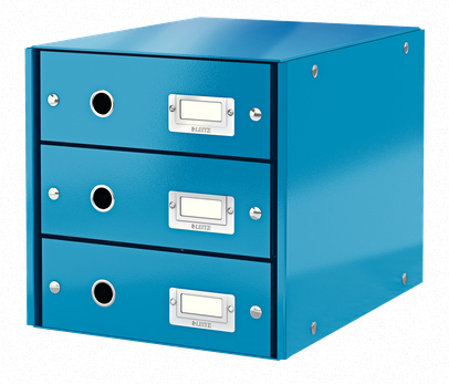 Leitz 60480036 Aufbewahrungsbox Karton Blau