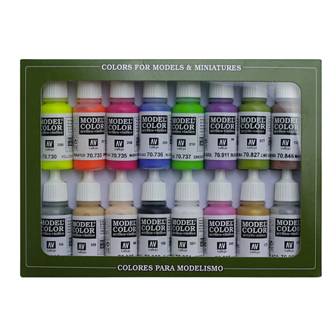 Vallejo 70.112 Acrylfarbe 17 ml 16 Stück(e)