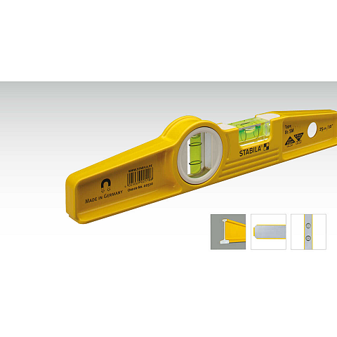 Stabila 02510 Wasserwaage 0,25 m Gelb