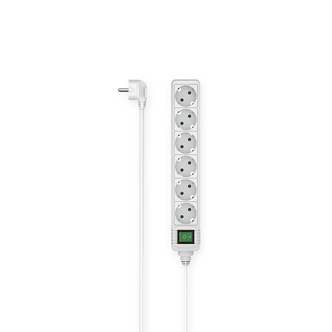 Hama 00223008 Intelligente Steckerleiste 6 AC-Ausgänge 3 m