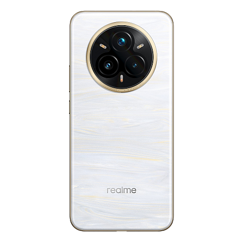 realme 14 Pro+ 5G 17,4 cm (6.83") Dual-SIM Android 15 USB Typ-C 12 GB 512 GB 6000 mAh Perleffekt, Weiß