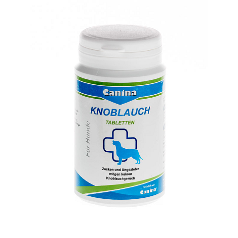 Canina Knoblauch Tabletten Hund Tablet