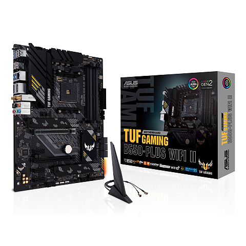 ASUS TUF GAMING B550-PLUS WIFI II AMD B550 Sockel AM4 ATX