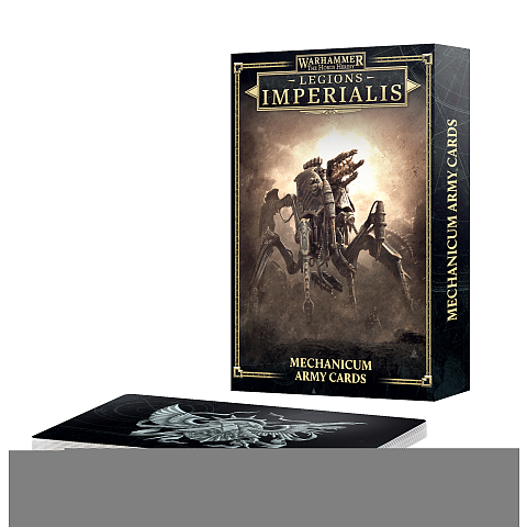 Games Workshop Legions Imperialis: Mechanicum Army Cards Spiel-Karten