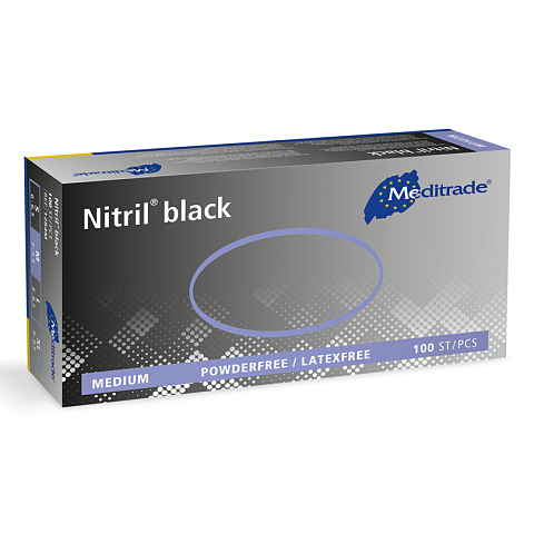 Meditrade Nitril Schwarz XL 100 Stück(e)