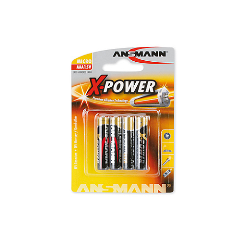 Ansmann Micro / AAA / LR03 Einwegbatterie Alkali