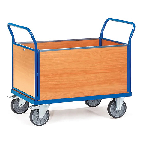 fetra 2550 Bollerwagen Sperrholz, Stahl Transportwagen