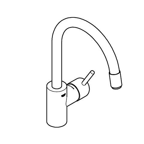 GROHE 32663DC3 Badarmatur