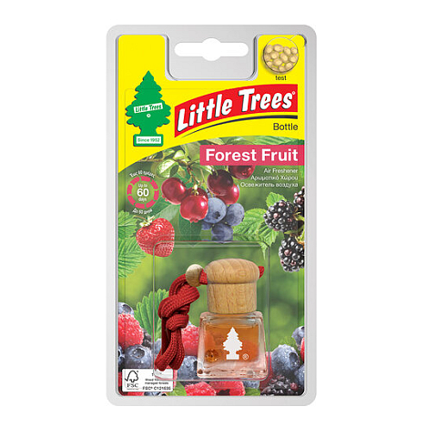 Wunder-Baum Forest Fruit Flüssiger Lufterfrischer Rot Obst