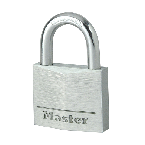 MASTER LOCK 30 mm breites Vorhngeschloss mit massivem Aluminiumgehuse