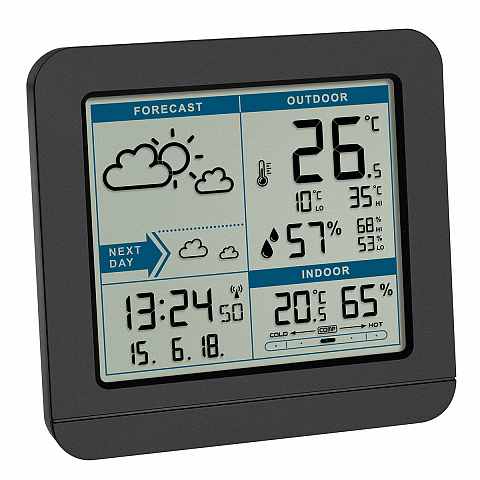 TFA-Dostmann Sky Schwarz LCD Akku