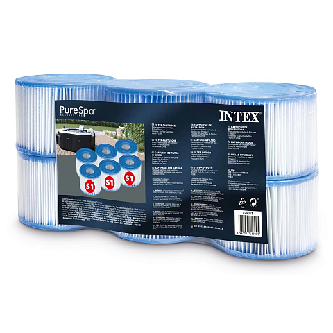 Intex 29011 Whirlpool-/Jacuzzi-Zubehör Filterkartusche für Pumpe Weiß
