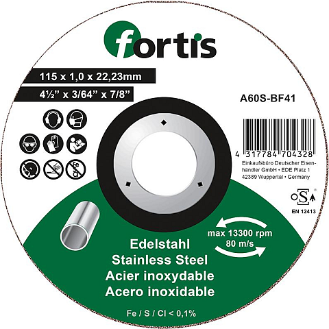 Fortis 4317784704373 Winkelschleifer-Zubehör