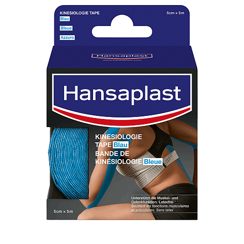 Hansaplast Kinesiology Tape 5 x 500 cm 1 Stück(e)