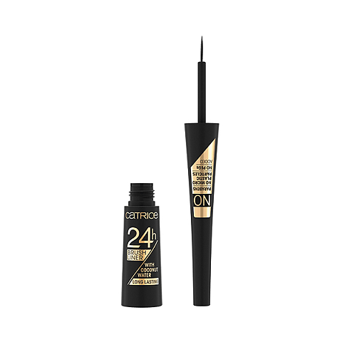 CATRICE 24H Brush Eyeliner 3 ml Flüssigkeit 010 Ultra Black