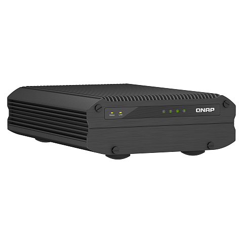 QNAP TS-I410X NAS Tower Intel Atom® x6425E 8 GB 0 TB QNAP QTS Schwarz