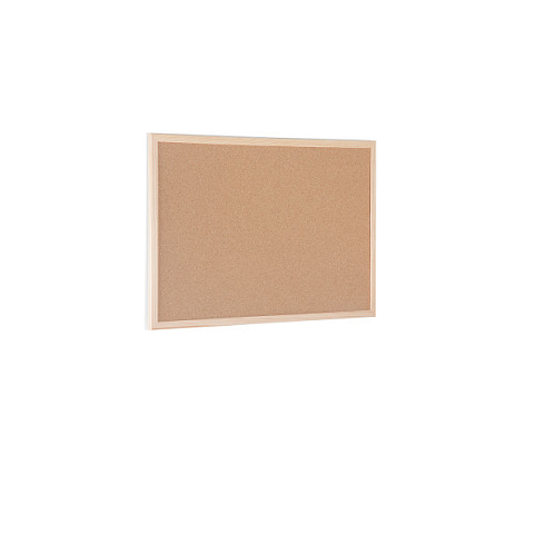 Bi-Office MC010012010 Pinnwand Feste Pinnwand Kiefer Kork, Holz