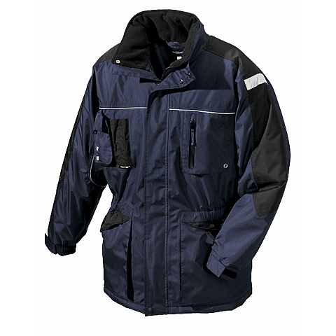 BIG Arbeitsschutz teXXor Jacke Schwarz, Navy