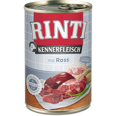 RINTI Kennerfleisch Pferd Adult 400 g