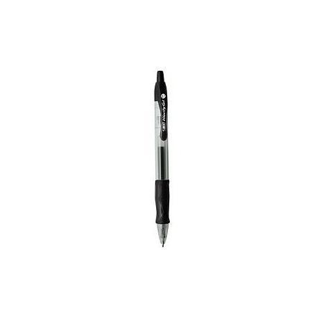 BIC 829157 Kugelschreiber Schwarz Clip-on-Einziehkugelschreiber 12 Stück(e)