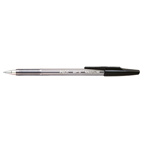 Pilot BP-S Schwarz Stick-Kugelschreiber Medium 12 Stück(e)