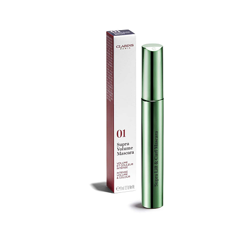 Clarins Supra Lift & Curl Mascara 01 Black 8 ml 8 g