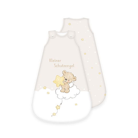 HERDING 3385232235 Babyschlafsack Junge/Mädchen Beige, Weiß
