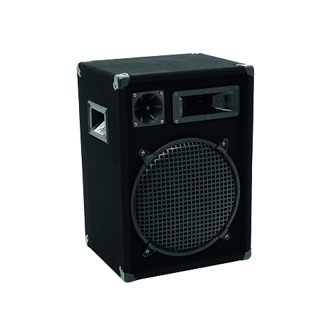 Omnitronic DX-1222 3-Wege Schwarz Kabelgebunden 300 W