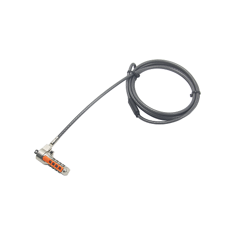 Port Designs Serialized Combination Kabelschloss Grau, Orange, Zink 1,8 m