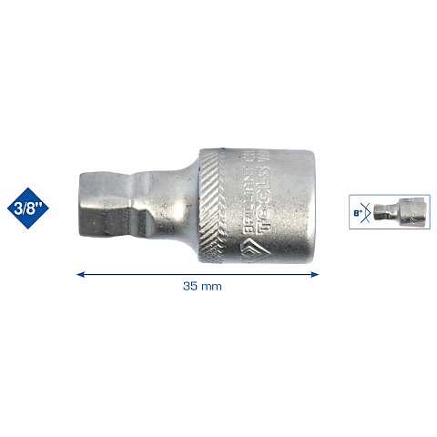Brilliant Tools BT021912 Schraubenschlüsseladapter/-erweiterung