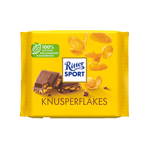 Ritter Sport Knusperflakes Milchschokolade 100 g