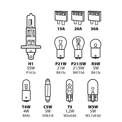Lampa 58155 Auto-Glühbirne