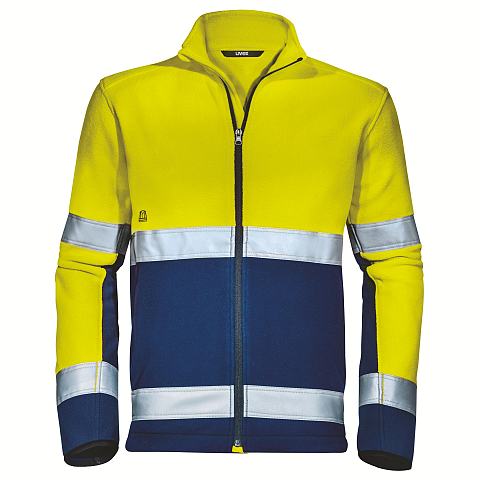 Uvex suXXeed Jacke Blau, Gelb