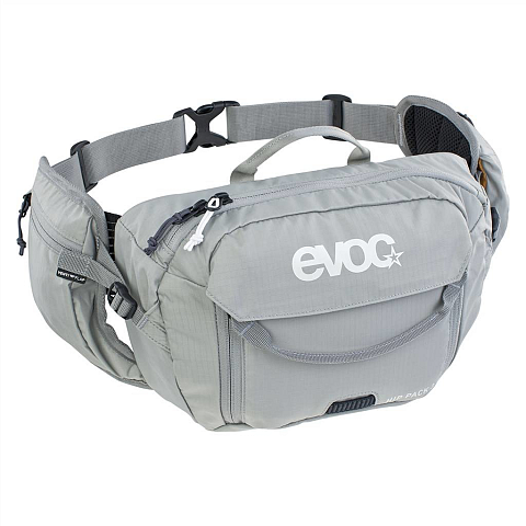 EVOC Hip Pack Hüfttasche Netz, Nylon, Ripstop Grau