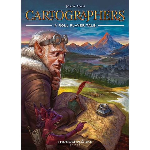 Asmodee Cartographers: A Roll Player Tale Brettspiel