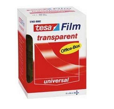 TESA 57406 Schreibwaren-Klebeband 66 m Polypropylen (PP) Transparent 8 Stück(e)