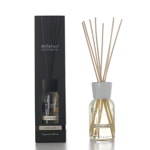 Millefiori White Musk Aromaessenz 250 ml Weißer Moschus Aroma-Diffuser