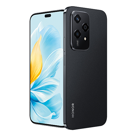 Honor 200 Lite 5G 17 cm (6.7") Dual-SIM Android 14 USB Typ-C 8 GB 256 GB 4500 mAh Schwarz