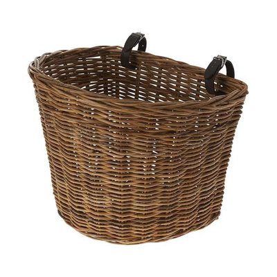 Basil Darcy L Vorne/hinten Fahrradkorb 35 l Rattan Braun