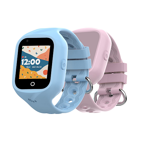 Celly KIDSWATCH4G Smartwatch/ Sportuhr 3,56 cm (1.4") Digital Touchscreen 4G Schwarz GPS