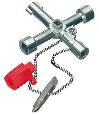 Knipex 00 11 03 Bedien- & Schaltschranktastenschlüssel
