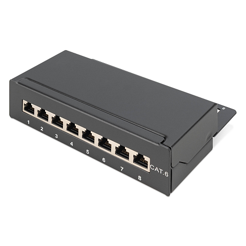 Digitus Desktop CAT 6, Klasse E Patch Panel, geschirmt