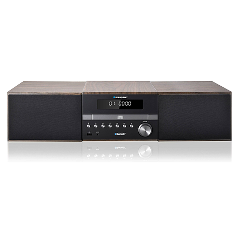 Blaupunkt MS46BT Home-Stereoanlage Heim-Audio-Mikrosystem 100 W Schwarz, Holz