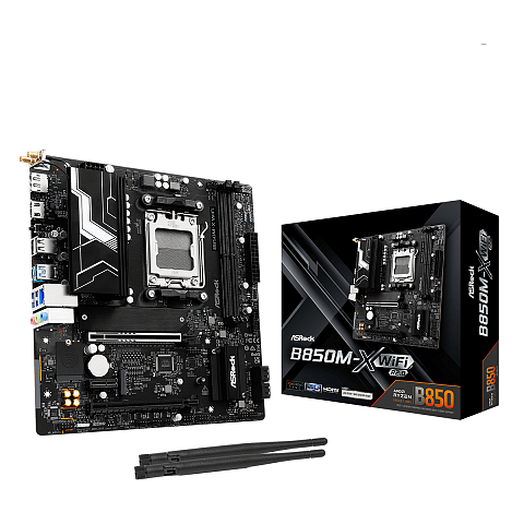 Asrock B850M-X WiFi R2.0 AMD B850 Sockel AM5 micro ATX