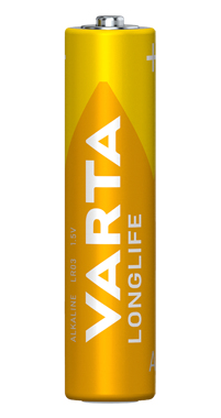 Varta Longlife Einwegbatterie AAA Alkali