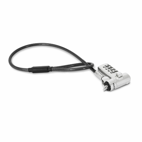 DICOTA D32050 Kabelschloss Silber 0,3 m