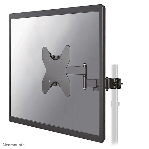 Neomounts FL40-450BL12 TV-Stangenhalterung 23-42" - Durchm. 28-50 mm - volle Bewegung