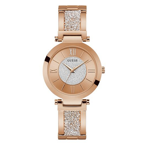 GUESS W1288L3 Uhr Armbanduhr Weiblich Roségold