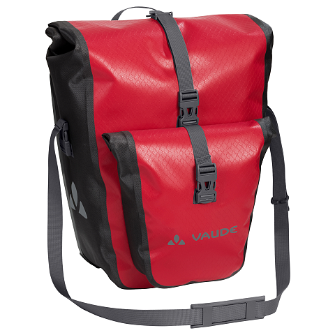 VAUDE Aqua Back Plus Single Hinten Fahrradtasche 25,5 l Polyamid, Polyester, Plane Rot