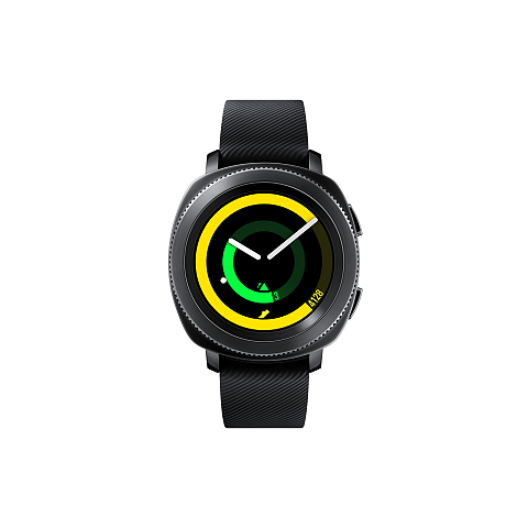 Samsung Gear Sport 3,05 cm (1.2") OLED 42 mm Digital 360 x 360 Pixel Touchscreen Schwarz WLAN GPS